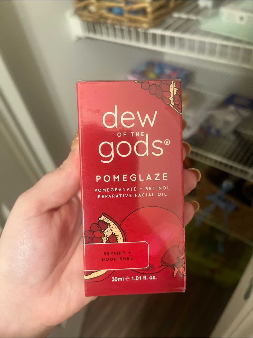 PomeGlaze Reparative Facial Oil - Red